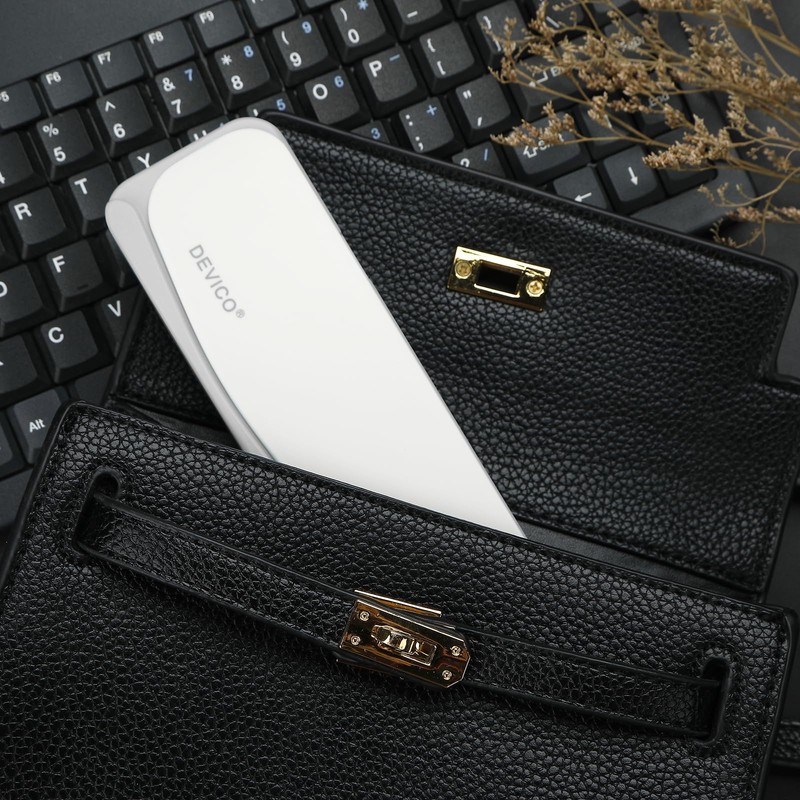 DEVICO Travel Utensils With Case, 18/8 Stainless Steel Camping Utensils,