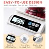 BOMATA 0.1g High Precision Food Scale, USB Rechargeable, 13lb Digital