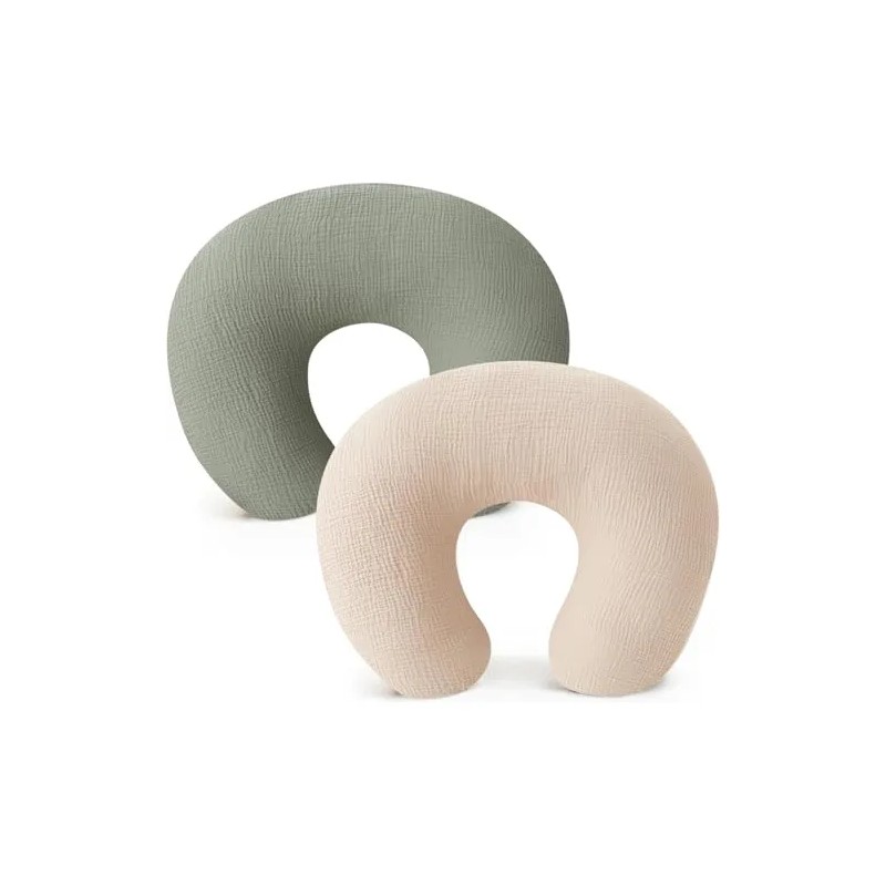 Fundas De Almohada De Lactancia De Muselina Suaves Y Cómodas