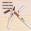 Eyebrow Pencil with Brow Gel, 2-in-1 Microblading Eyebrow Pen &