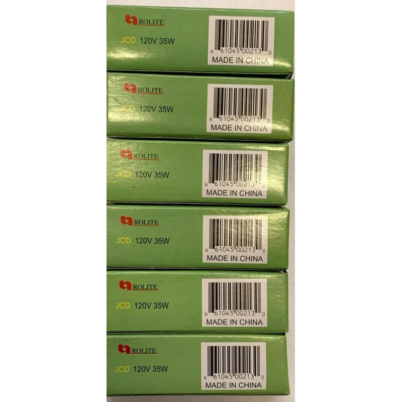 Rolite 35W - 120V JCD G9 Base (Clear) Light Bulb