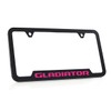 JEEP Gladiator UV Printed in Tuscadero Pink Black Plastic License