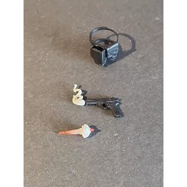 Hasbro GI Joe Classified Series Nightforce "911 w Leg HOLSTER & BLAST EFFECTS" 6" A.F