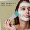 PACKOVE 3 Sets Silicone Facial Mask Brush Eyeshadow Applicator Versatile