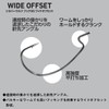 DAIWA Freerig Hook Silver Wolf Hook SS Wide Offset Value