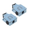 2PCS Momentary Limit Switch Self Reset Plunger Electrical Travel Switch