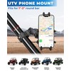 YUDE UTV Phone Mount Heavy Duty Anti Vibration for ATV