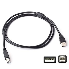 Silverline 6FT USB 2.0 Data Cable for Yamaha Keyboard/Piano: PSR-S550, PSR-S700, PSR-S710, PSR-S750, PSR-S770, PSR-S900