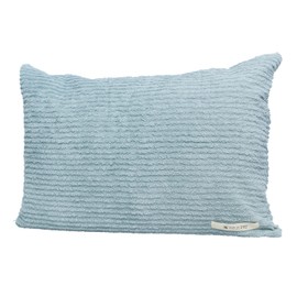 Imabari Towel Certified Karoyaka Caloket Pillow Cover, Approx. 25.6 x 16.9 inches (65 x 43 cm), Zippered, Made in Japan, Sky Gray