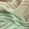 furn. Banda Throw, Cotton, Mink/Pink