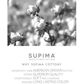 Charter Club Damask Stripe King 4-Pc Sheet Set, 550 Thread Count Pure Supima Cotton (Cornflower (Blue))