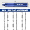 WORKPRO 24-in-1 Precision Screwdriver Sets, Pen Style Manual Screwdriver, 24
