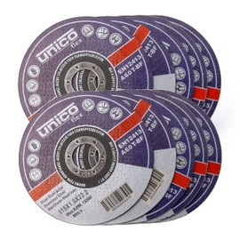 10 pieces cutting disc 115 metal - 10x cutting discs 115 x 1.0 mm / flex discs 115 metal thin 1 mm / bore 22.23 mm for cutting or angle grinders