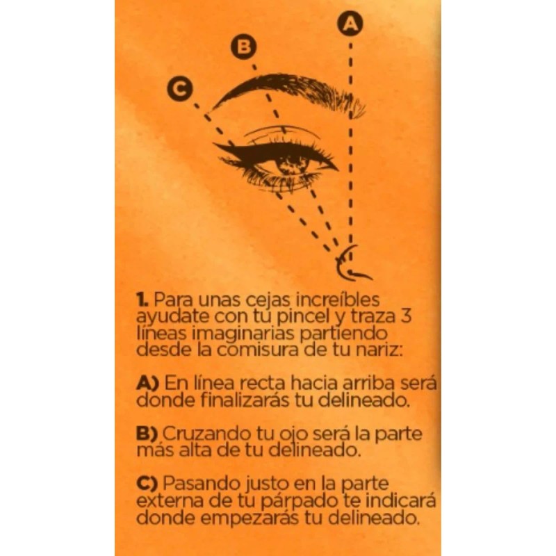 Arte Sirio Cosmetics 2x1 Henna Para Ceja En Polvo