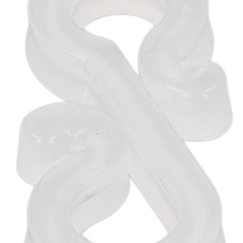 150Pcs S Shaped Hooks Sturdy Durable Plastic Dual Ends Multipurpose