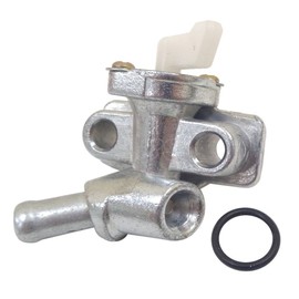 Yanmar Fuel Tap for L40, L48, L60, L70, L75, L90, L100 Engines - Silver, Metal, Stainless Steel, Twist-On Closure