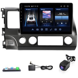 Haudio Android 13 Car Stereo with Wireless CarPlay and Android Auto, 10.1-inch 720P IPS Touchscreen, 25 UIs, GPS Navigation, Bluetooth