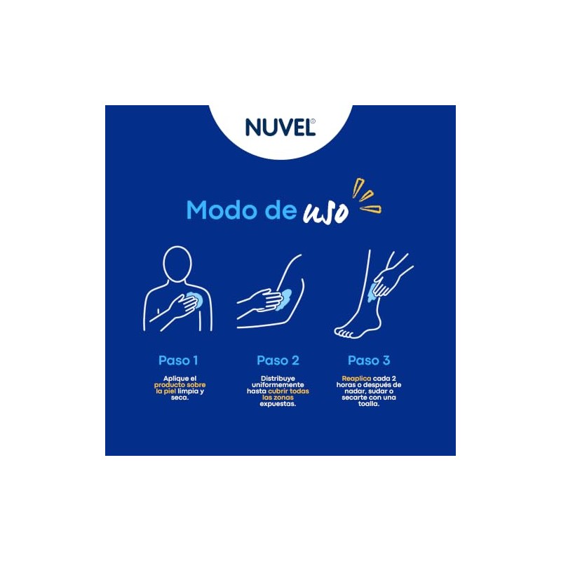 Nuvel SunCare Kids Protector Solar FPS 50 Sunscreen for Children