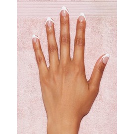 Static Nails Liquid Glass Lacquer Nail Art Sticker Guides, Straight