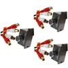 OSALADI 3pcs Universal Rca Level Controller Shocks Volume Control Cable