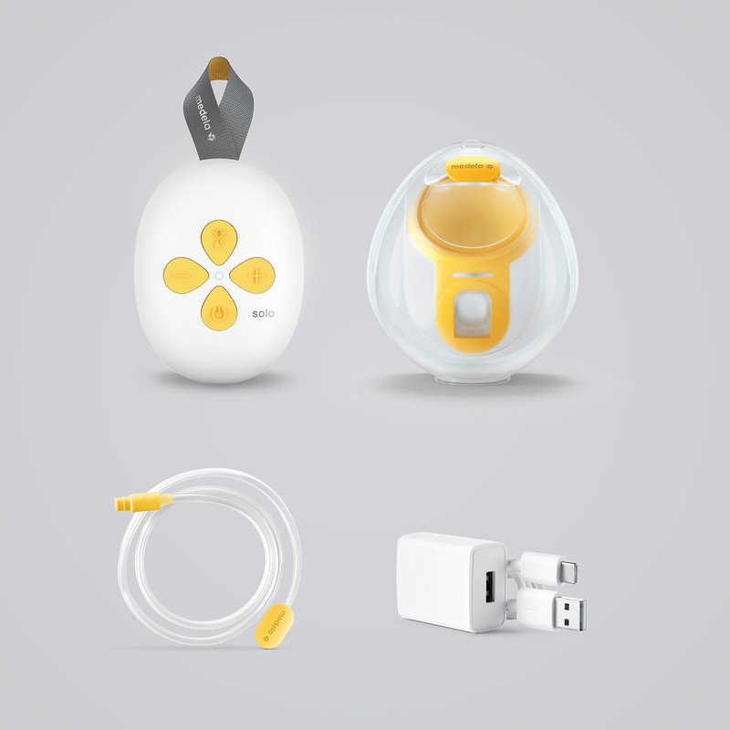 Medela Solo Hands-Free Breast Pump | Compact and Intuitive Single