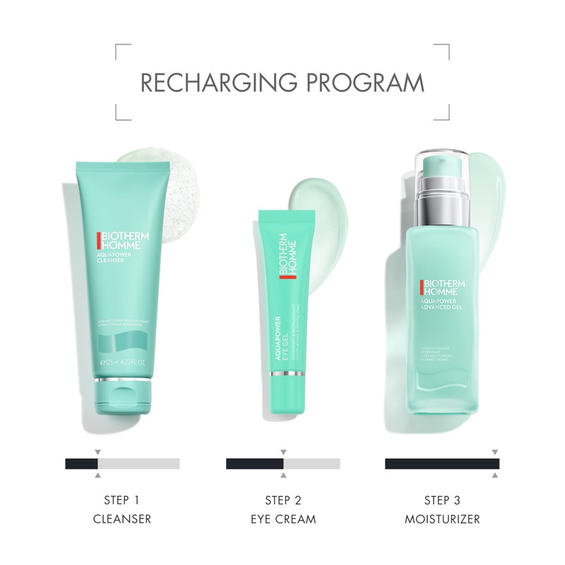 Biotherm Aquapower Advanced Gel 2.5 Fl. Oz. & Cleanser 4.2