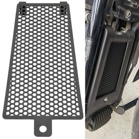 Motaux Radiator Grill Cap Net Oil Cooler Cover for Harley Softail Slim FLSL Fat Boy Street Bob FXBB Heritage Classic FLHC 114 Sport Glide FLSB Low Rider FXLR 2018-2022, Black