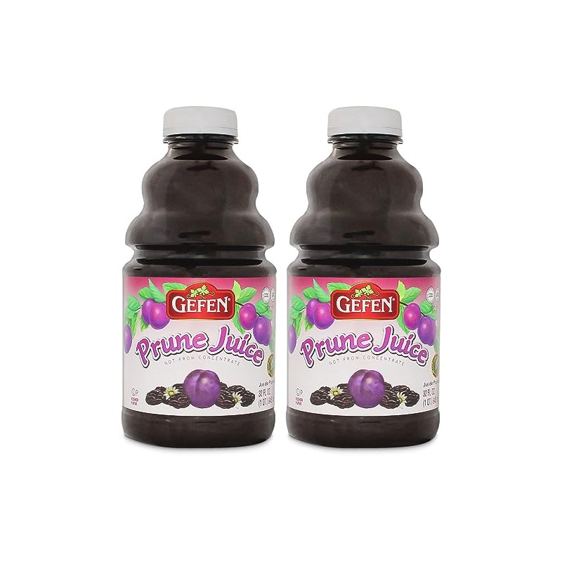 Gefen All Natural Prune Juice 32oz (2 Pack) Not from