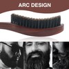 Thoquene Beard Brush Men's Boar Bristles, Pig Bristle Hair Brush