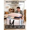 HOMESURE Heavy Duty Moving Bags - 8 Pack Water-Resistant Storage