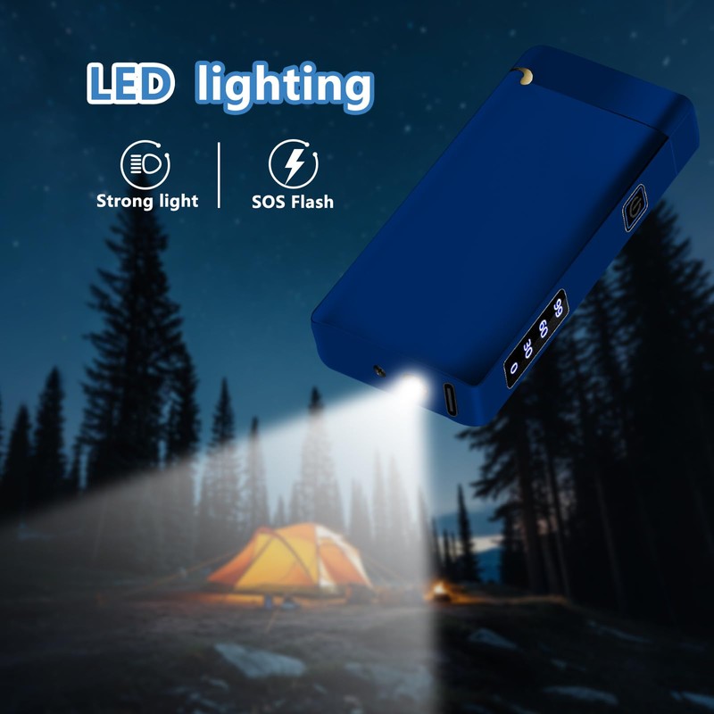 RSBYE Plasma Lighter Rechargeable Electric Lighter Arc USB C Electronic