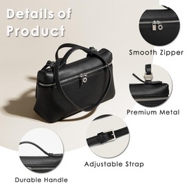 Crossbody Purse for Women,Clutch Purse Shoulder Bag,Pu Leather Cellphone Purse,Shoulder Handbag Wallet for Wome (Black)