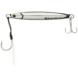 Palms Metal Jig The Smelt 60 3.7 inches (94 mm), 2.1 oz (60 g), Masking Black, H-116 TSM-60 Lure
