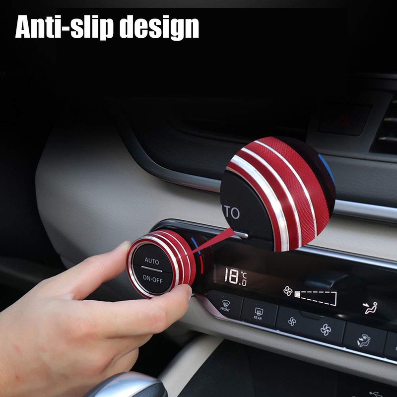 XITER Center Console Knobs AC Air Conditioning Button Audio Function