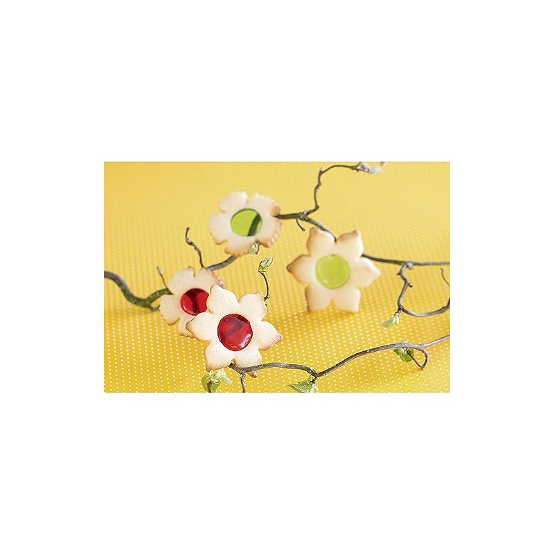 Staedter Daffodil Cookie Cutter, Silver, 4.5 cm