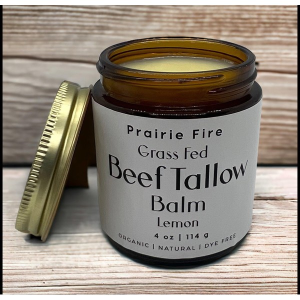 Beef Tallow Balm - 4 oz - Organic Grass Fed