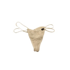 T M Collection NewT2M2 Lace Cute TB Men's T-Back Shorts, white