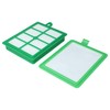 vhbw Replacement HEPA Allergy Filter Kit AEG Electrolux EF17 System