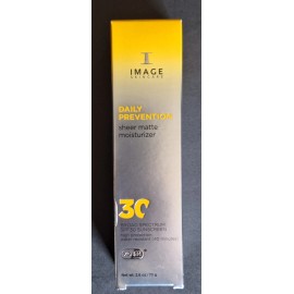 IMAGE Skincare Daily Prevention Matte Moisturizer Mineral Sunscreen SPF 30 2.6oz
