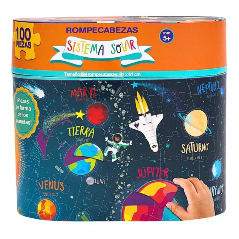 Novelty Rompecabezas Novelty Sistema Solar Del Espacio Gigante 5