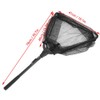 Portable Aluminum Alloy Telescopic Foldng Fishing Landing Net Pole Rubber