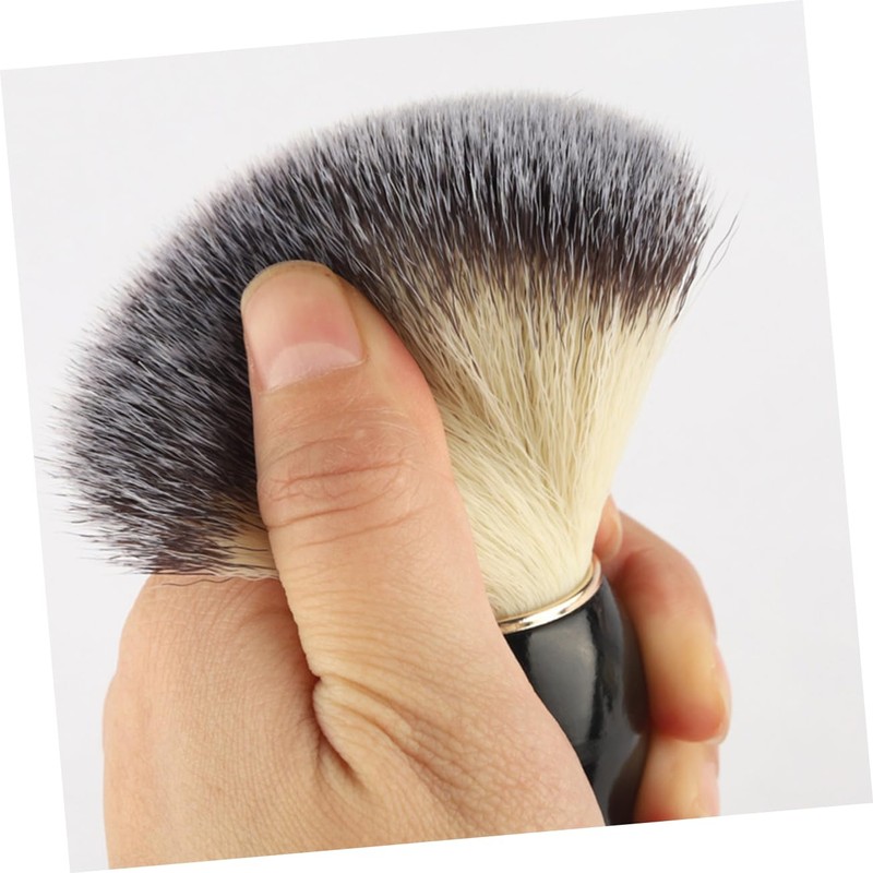 Baluue Barber Brush for Hair Salon 2pcs Men's Shaving Brush