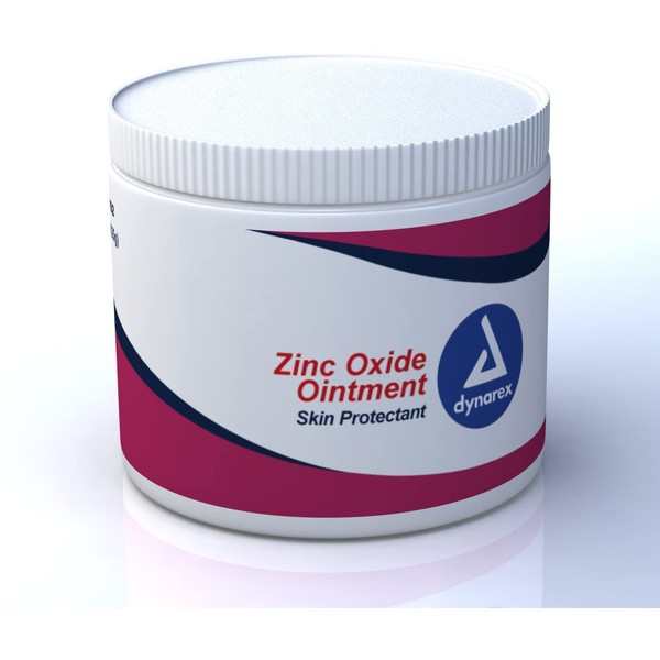 Dynarex Zinc Oxide Ointment 15 oz jar 12/Cs