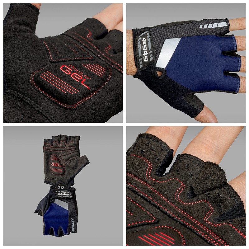 GripGrab SuperGel 6 mm DoctorGel Padding Fingerless Gloves Bicycle Summer