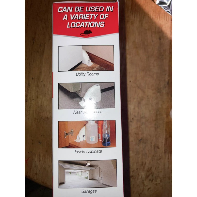 Tomcat Mouse Trap 2 Pack—Kill And Contain Disposable No SEE