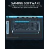 AUKEY KMG17 Mechanical Keyboard Blue Switches 104key with Volume Control