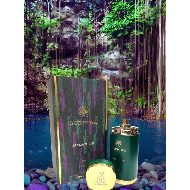 Maison Alhambra Sceptre Malachite for Unisex Eau de Parfum Spray,