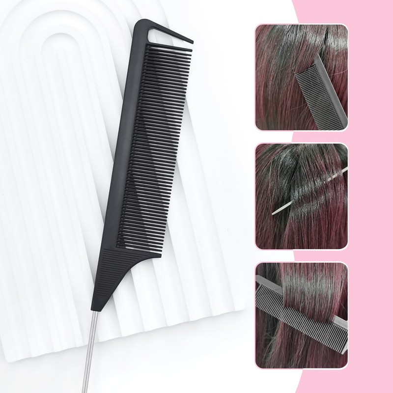 Quacc 3 PCS Hair Styling Tool Set Topsy Tail Hair