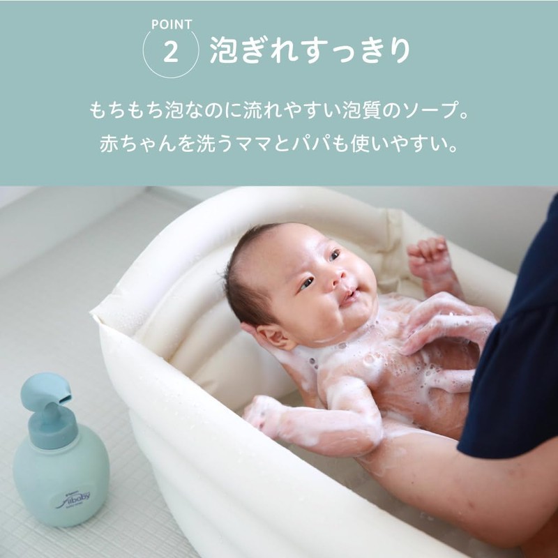 Pigeon Fill Baby Repair Highly Moisturizing Whole Body Foam Soap,