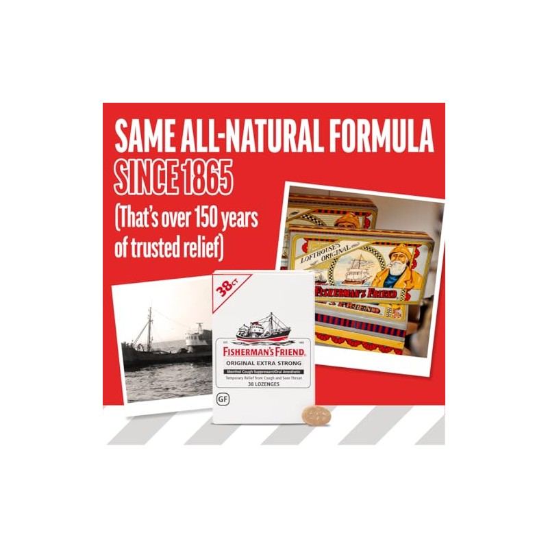 Cough Drops by Fisherman's Friend, Cough Suppressant and Sore Throat